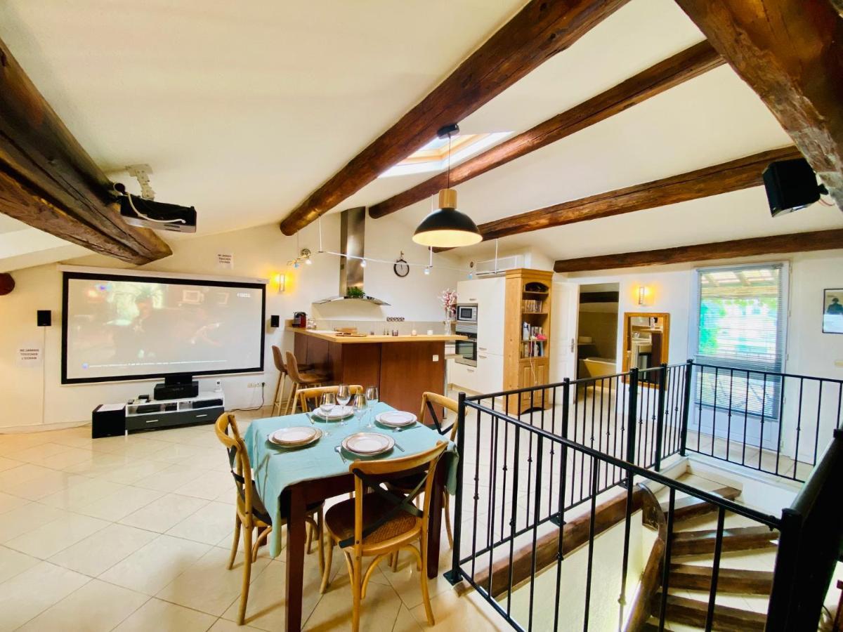 Apartament "Gigi" Superbe Loft En Plein Coeur De Sete - Terrasse Zewnętrze zdjęcie