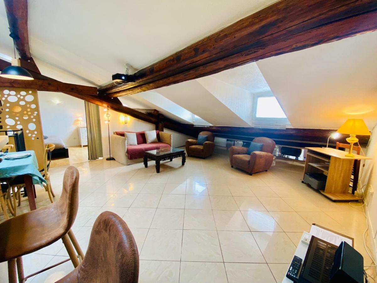 Apartament "Gigi" Superbe Loft En Plein Coeur De Sete - Terrasse Zewnętrze zdjęcie